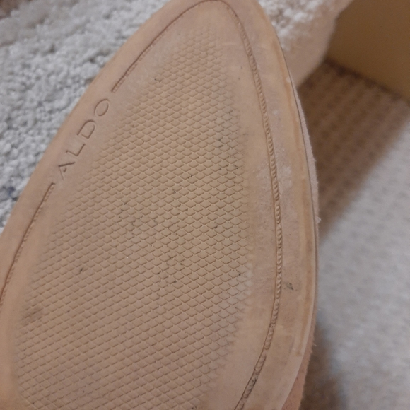 Aldo blush pink suede  Ankle boots pointed classic - Picture 4 of 12